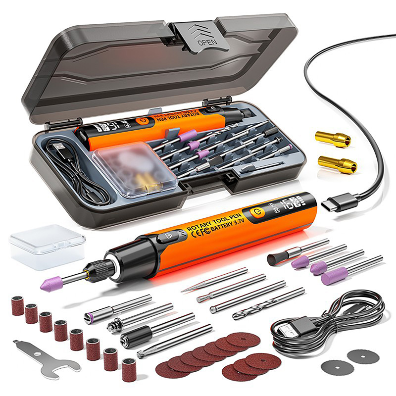 Rotary Tool Kit - Kablosuz Döner Alet Seti 6 Hızlı