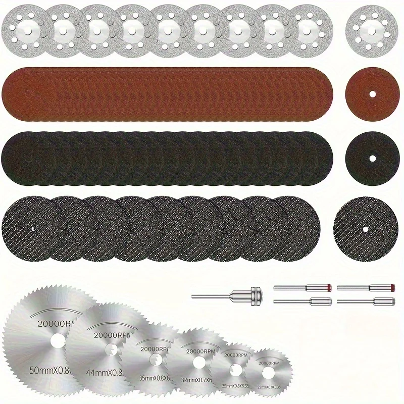 Rotary Tool Kit - 88 Parça/Set Elmas Kesme Tekerleği Seti,