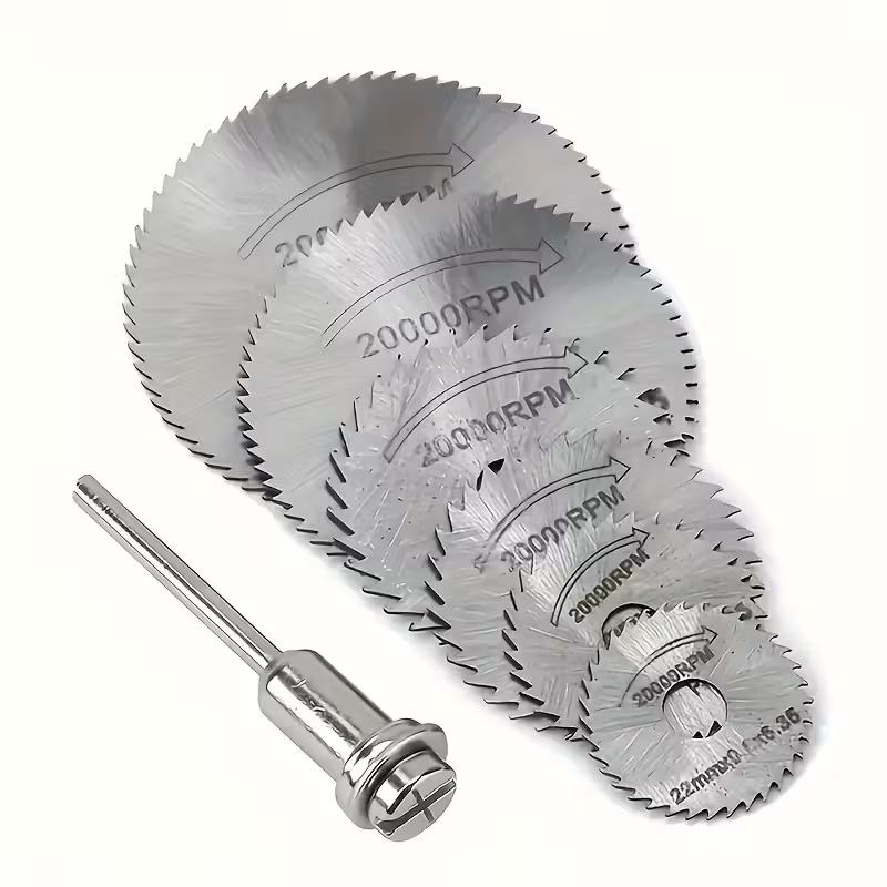 Circular Saw Cordless - 1 Takım Mini Dairesel Testere Bıçağı,