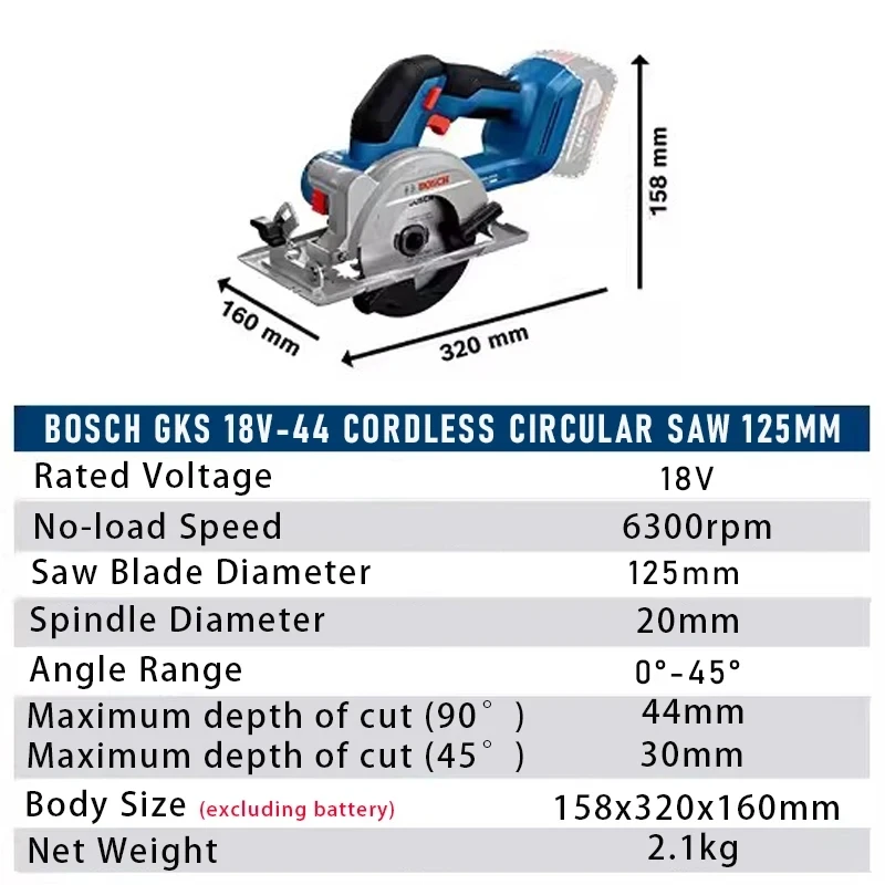 Bosch Akülü Daire Testere GKS1 - Circular Saw Cordless incelemesi ve fiyatı