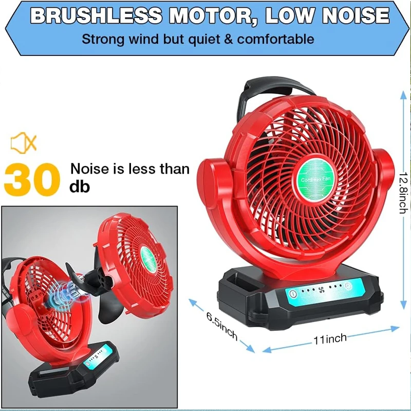 Milwaukee için Akülü Fan 18V L - Power Tools In Construction incelemesi ve fiyatı