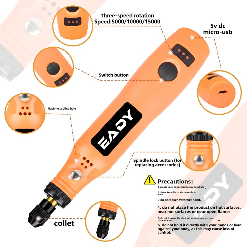 USB Kablosuz Döner Alet Seti – - Rotary Tool Kit incelemesi ve fiyatı