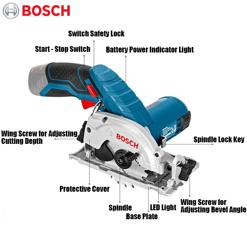 BOSCH GKS 12V-LI Elektrikli Da - Circular Saw Cordless incelemesi ve fiyatı