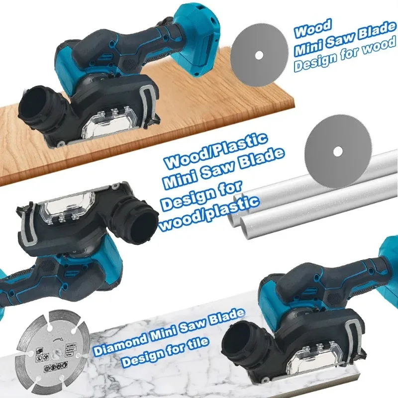 Makita 3 inç Mini fırçasız ele - Circular Saw Cordless incelemesi ve fiyatı