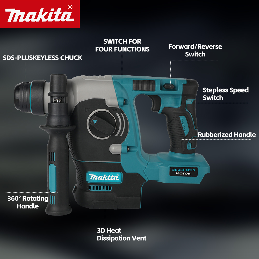 Makita DCH273 18V Fırçasız SDS - Power Tools Jack Hammer incelemesi ve fiyatı