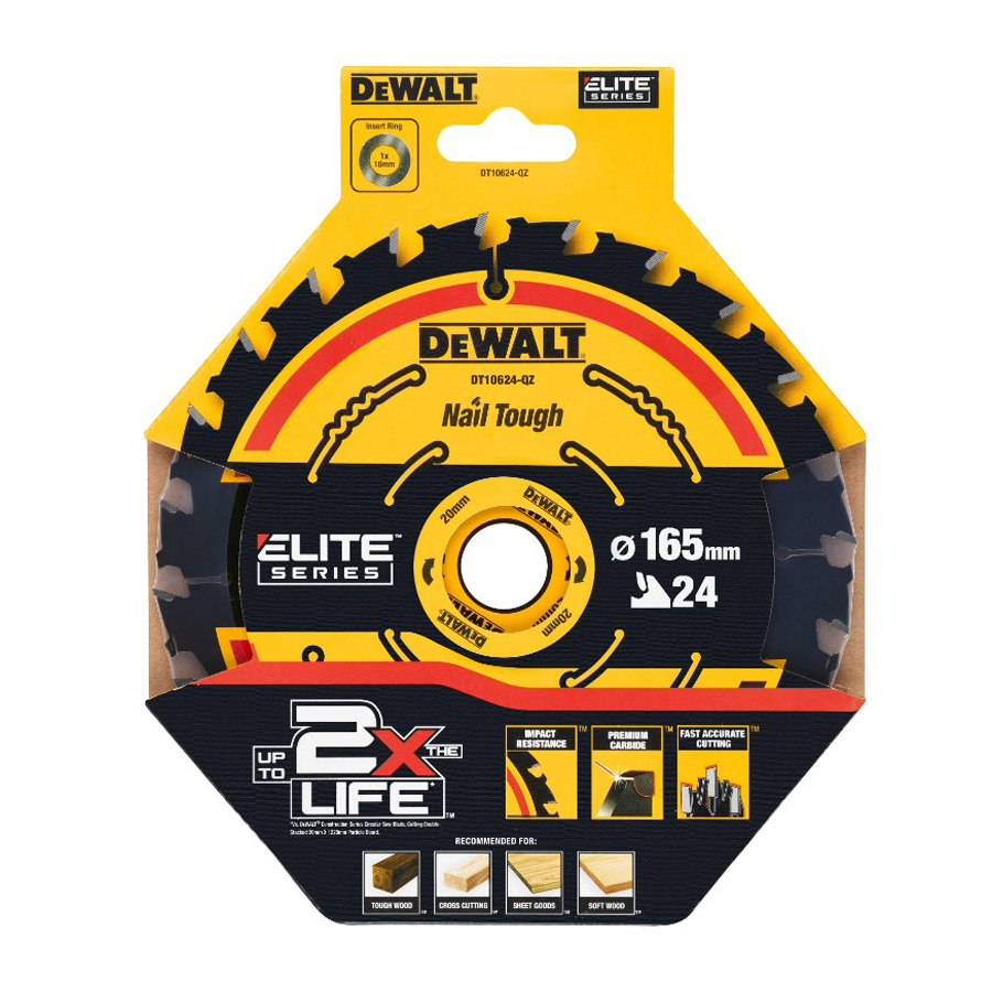 DEWALT DT10624-QZ 1/3 adet 24T - Power Tools In Construction incelemesi ve fiyatı