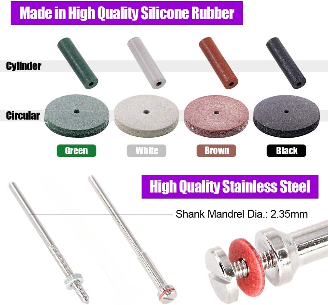 42 Adet Parlatma Tekerlekleri  - Rotary Tool Kit incelemesi ve fiyatı