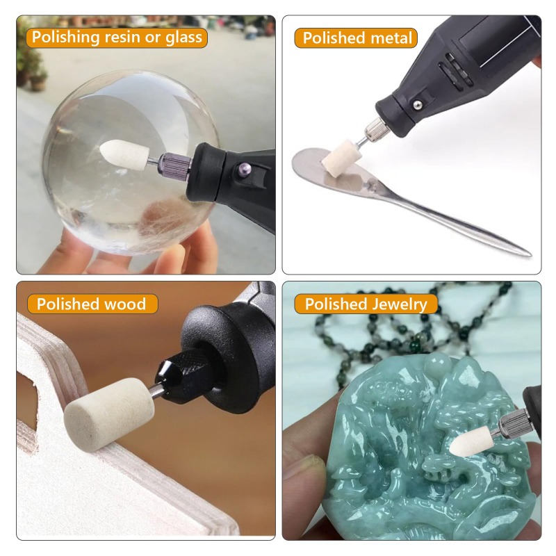 36 Parça/Set Yün Keçe Parlatma - Rotary Tool Kit incelemesi ve fiyatı